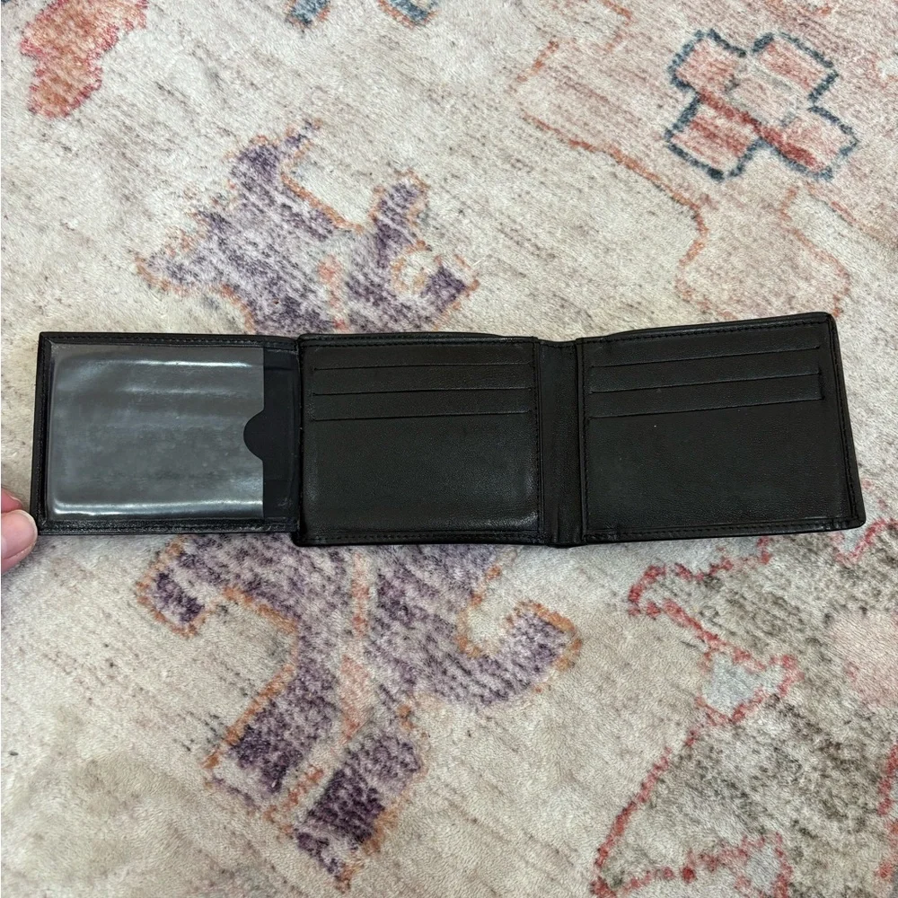 F. Antunes‎ Trifold Men’s Wallet Portuguese Leather Black